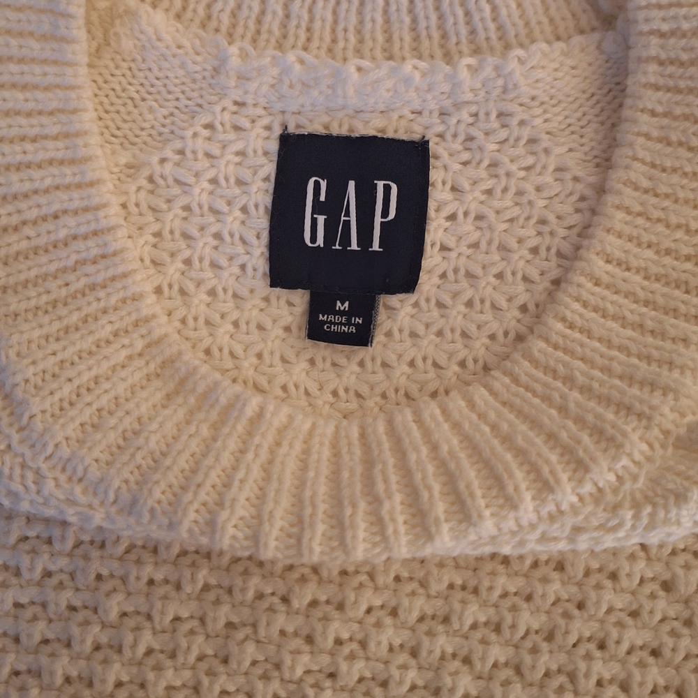 GAP Cream Knit Sweater